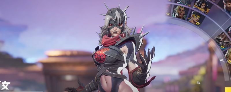 《漫威争锋》中隐形女角色立绘展示，身穿蓝色战衣，双手释放能量波，背景为城市废墟