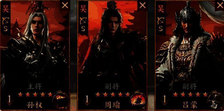 六大T0阵容对比图，展示各阵容武将站位与技能联动效果