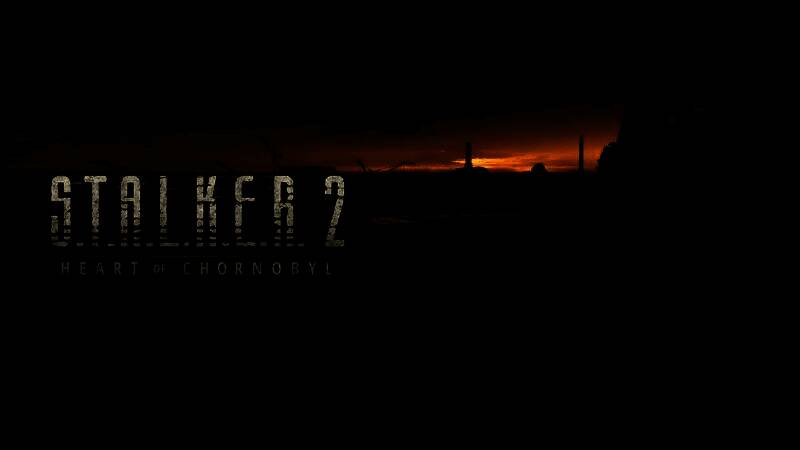 《潜行者2》宣传片截图，显示数据复制完成，屏幕上出现‘游戏已压盘’字样，背景为切尔诺贝利废墟氛围