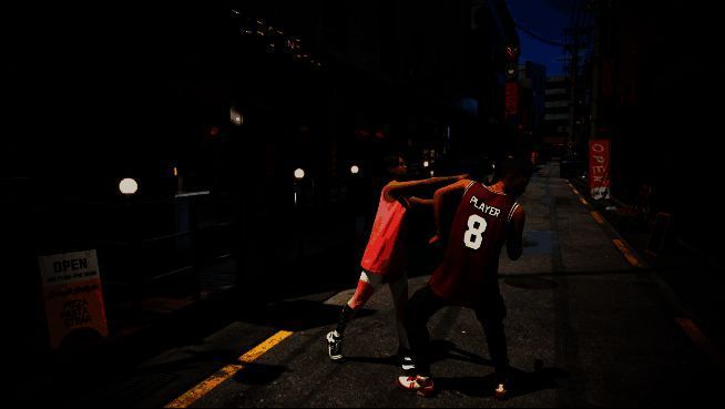 NPC与玩家角色在咖啡馆对话场景，表情丰富，氛围自然