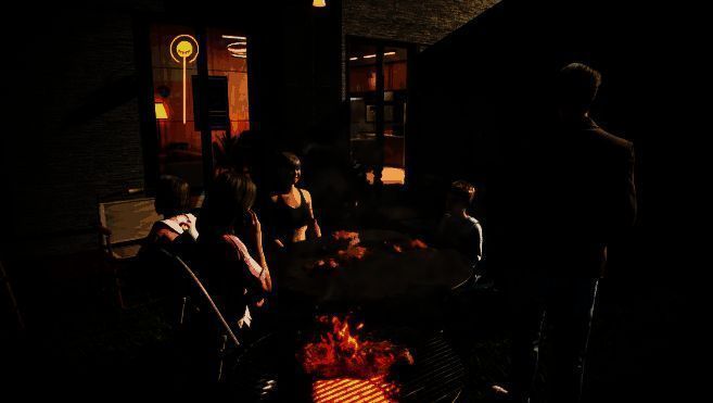 玩家自定义角色界面截图，包含发型、五官、肤色等精细调节选项