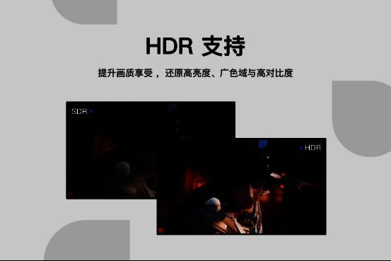 设计师使用平板远程连接工作站，屏幕上显示HDR视频剪辑时间线，色彩层次丰富