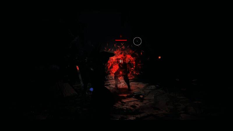 角色释放元素技能，火与雷交织，场面震撼