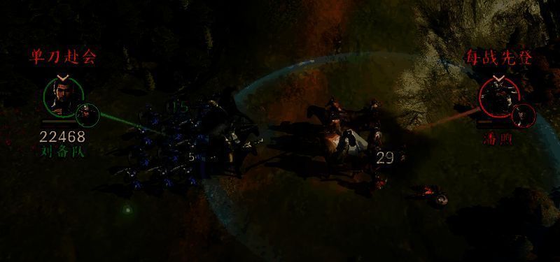 关羽实战操作界面，显示技能释放时机与目标选择策略