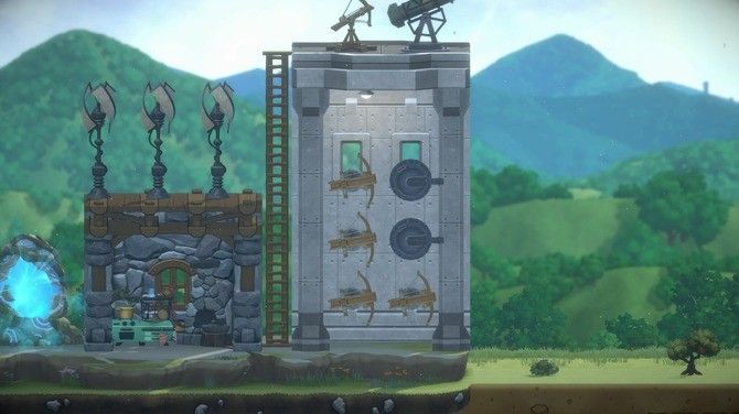 世界树幼苗缓缓前行于荒原之上，根系发光，周围环绕着守护使魔，展现旅途的壮丽与孤独