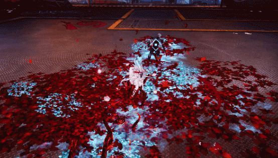 海伦指挥机械熊向前冲锋，能量光束交织，地面炸裂，敌人被撞飞至空中