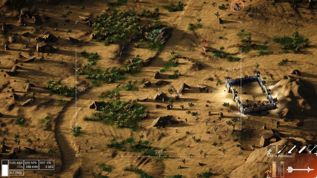 爆炸冲击波席卷敌方阵地，展现大规模火力压制效果