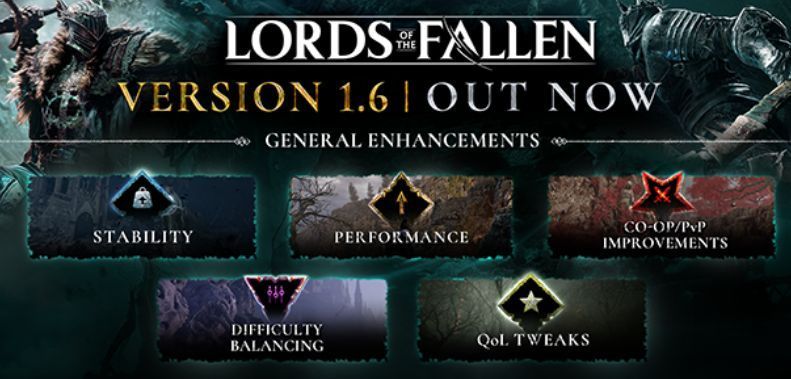 《堕落之主》战斗场景截图，角色挥动巨剑对抗多个敌人，特效华丽