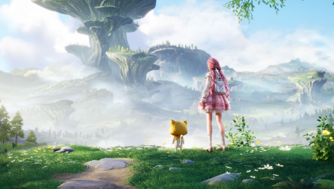 《无限暖暖》PS5商店页面更新截图，展示预购礼包即将上线的宣传图