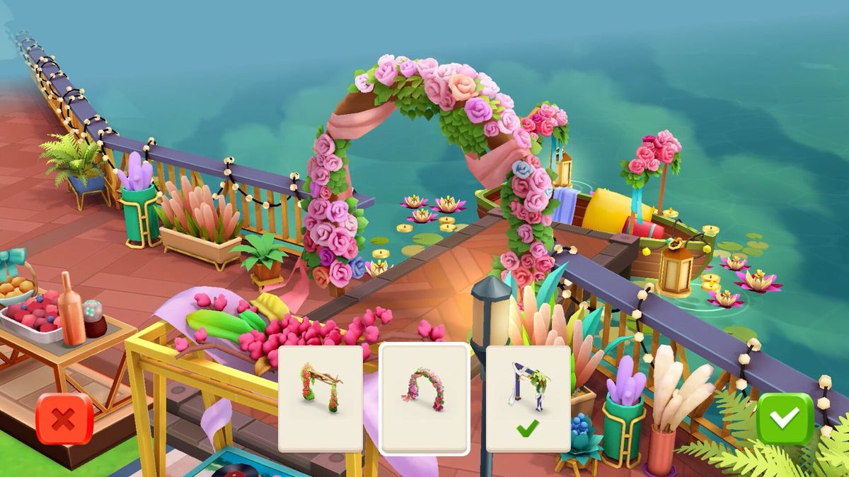 翻新后的客厅场景，米娅坐在沙发上，房间装饰为现代简约风格，阳光透过窗户洒入