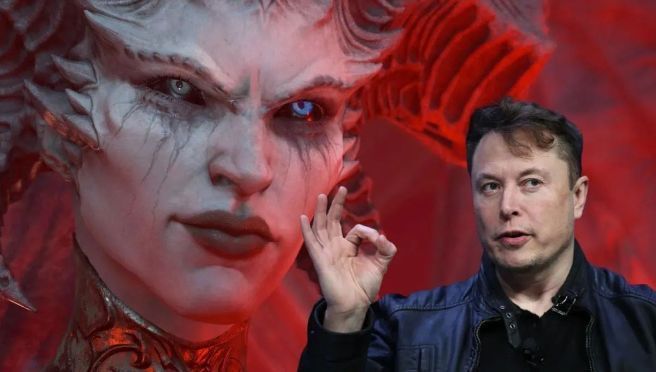 《暗黑4》深坑天梯榜单截图，马斯克名字赫然在列，位于全球第20名