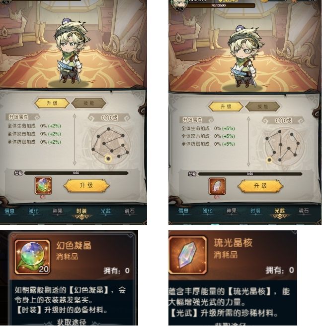 游戏内商馆界面，玩家正在购买包含琉光晶核的特惠礼包，下方显示限时折扣信息