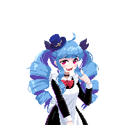 角色法芙娜立绘，身着哥特风裙装，手持魔法书，眼神神秘