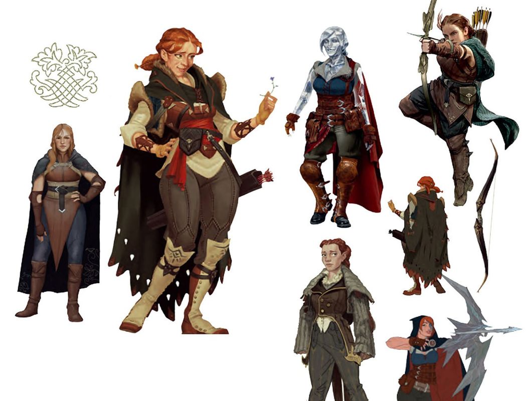 一名双刀女战士在雨中与怪物激战，动作极具张力