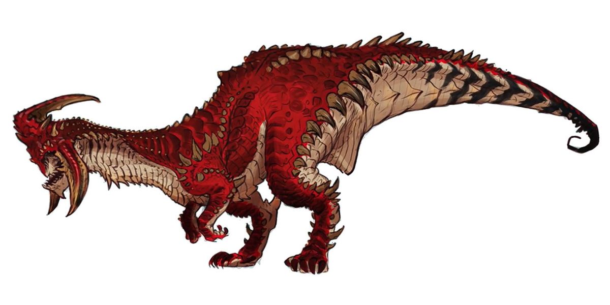 一名机械改造人角色展示其右臂的齿轮结构，眼神冷酷