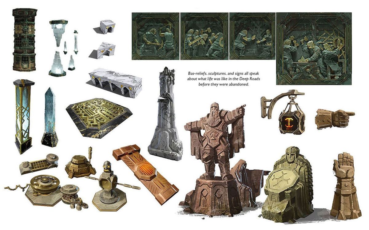 一名游侠在森林中潜行，弓箭已搭弦，目光锁定远处目标