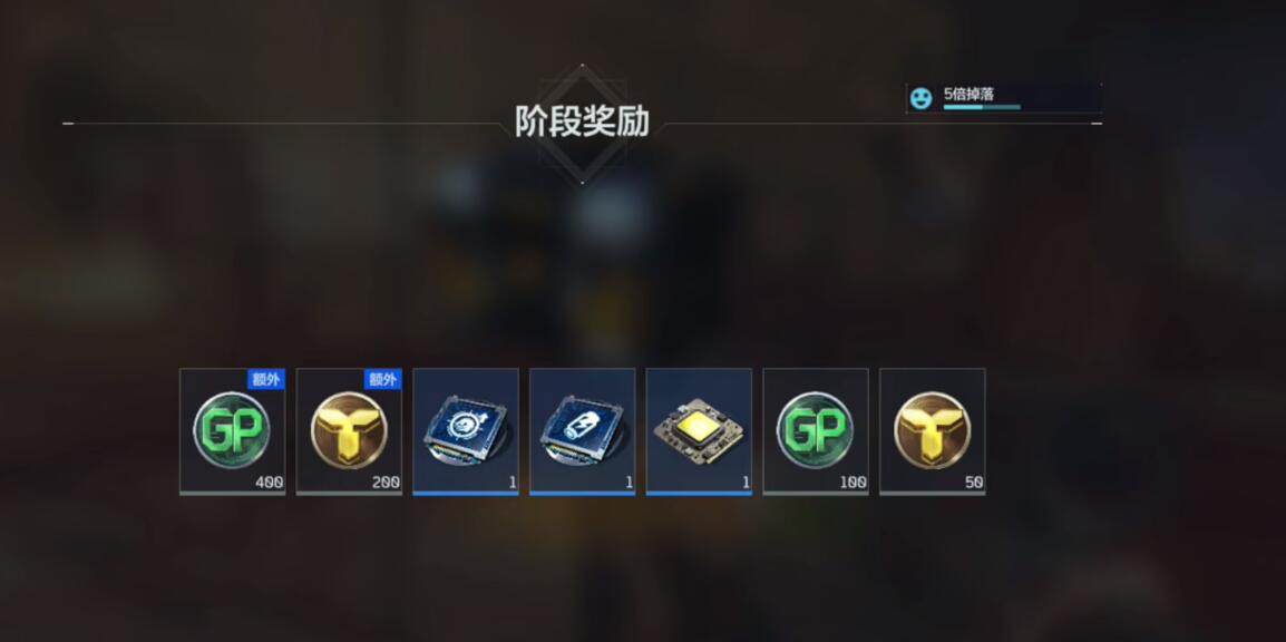 深渊秘境关卡场景，昏暗环境中玩家小队正在突破重围，HUD显示当前层数与奖励预览