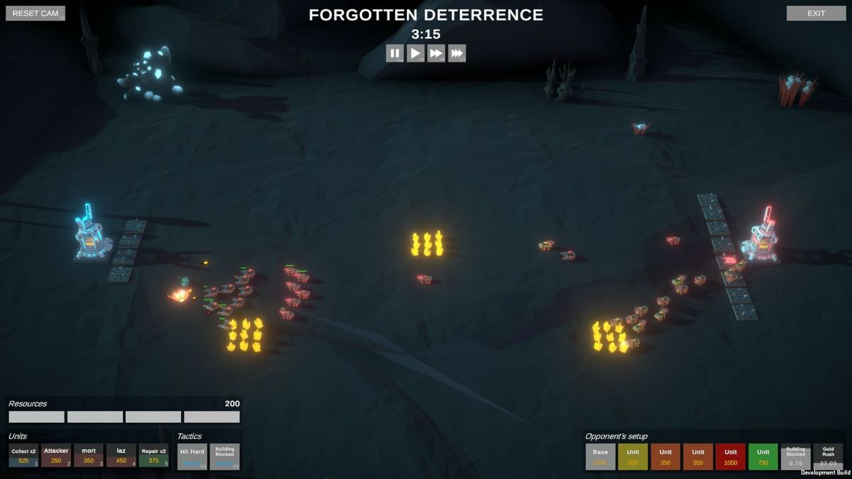 敌方巨型母舰降临战场，投下大量作战单位，天空被阴影笼罩