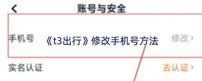 T3出行App主界面示意图，左上角清晰显示用户头像位置