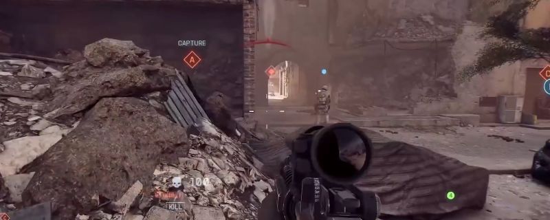 《战地6》游戏中M4A1卡宾枪的界面展示，枪械细节清晰，附带配件与属性说明