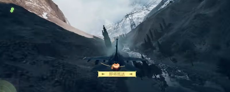 《战地6》游戏中固定翼战斗机在空中高速飞行的场景，机身流线型设计明显，背景为广阔蓝天与云层