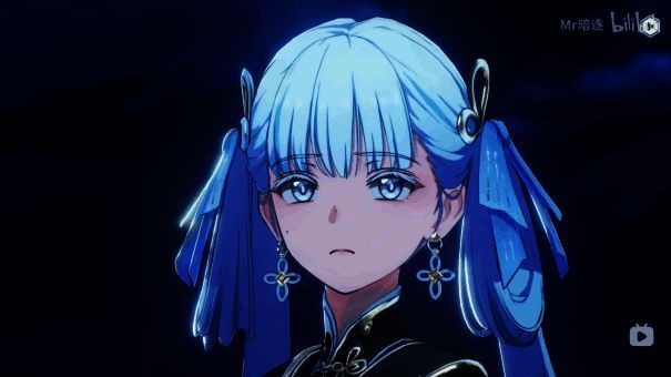 今汐背影图：站在高塔之上俯瞰城市，肩负守护使命