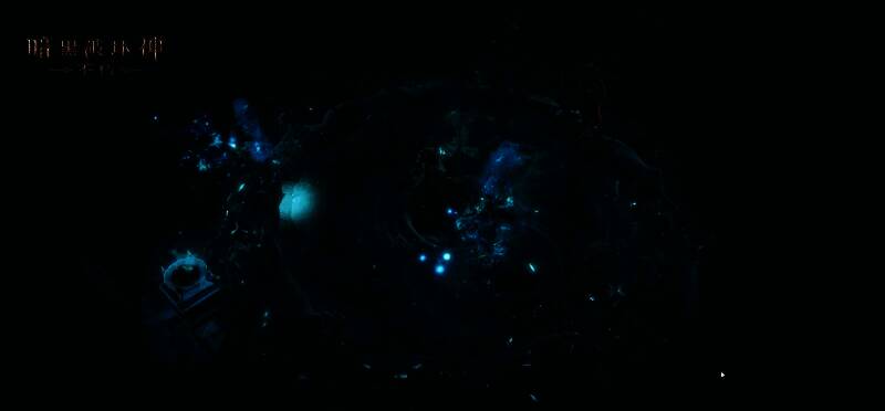 雾刃在海浪中施展海潮吞噬，巨浪高高掀起，水花四溅，敌人被卷入漩涡中心，场面极具冲击力