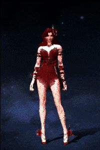 红桃国王礼装展示，角色站立于王座前，手持权杖，红桃徽记闪耀