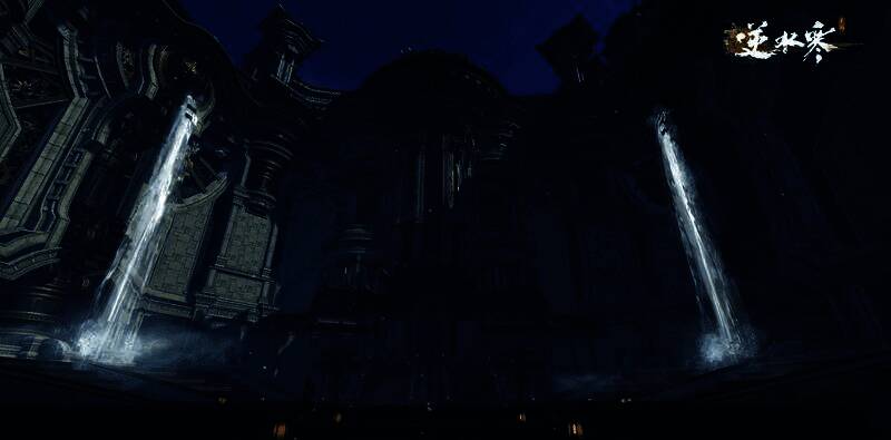 《十三夔在野》预告片截图，暗色调江湖场景中十三道身影若隐若现，气氛诡谲压抑