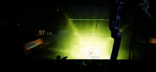 毒液箭头击中敌人后释放绿色毒雾，目标移动速度明显减缓的特效画面