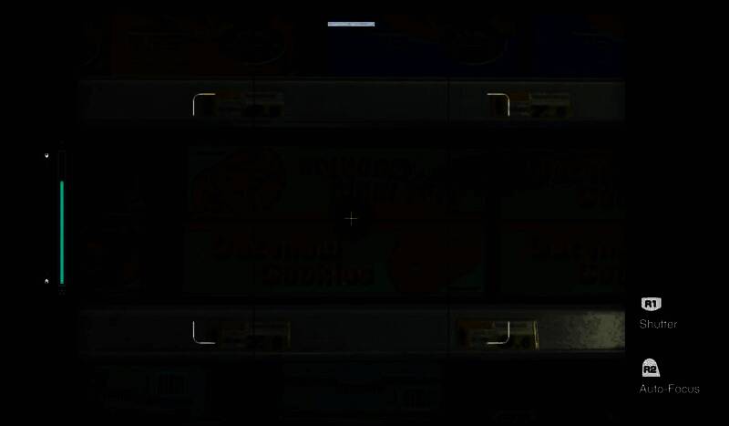 《丧尸围城：豪华复刻版》中商店货架上的食品包装纹理出现明显拉伸和扭曲，文字模糊不清