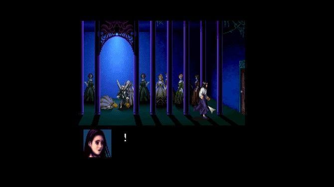 钟楼外部全景图，建筑阴森，背景乌云密布