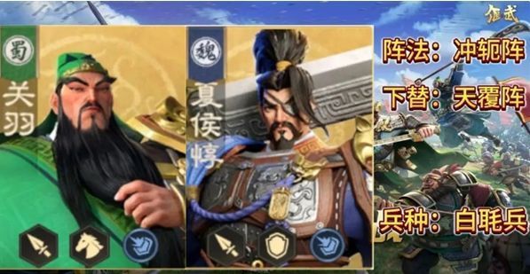 游戏界面展示反击枪阵容的技能加点与阵法配置，界面清晰标注各项属性提升效果