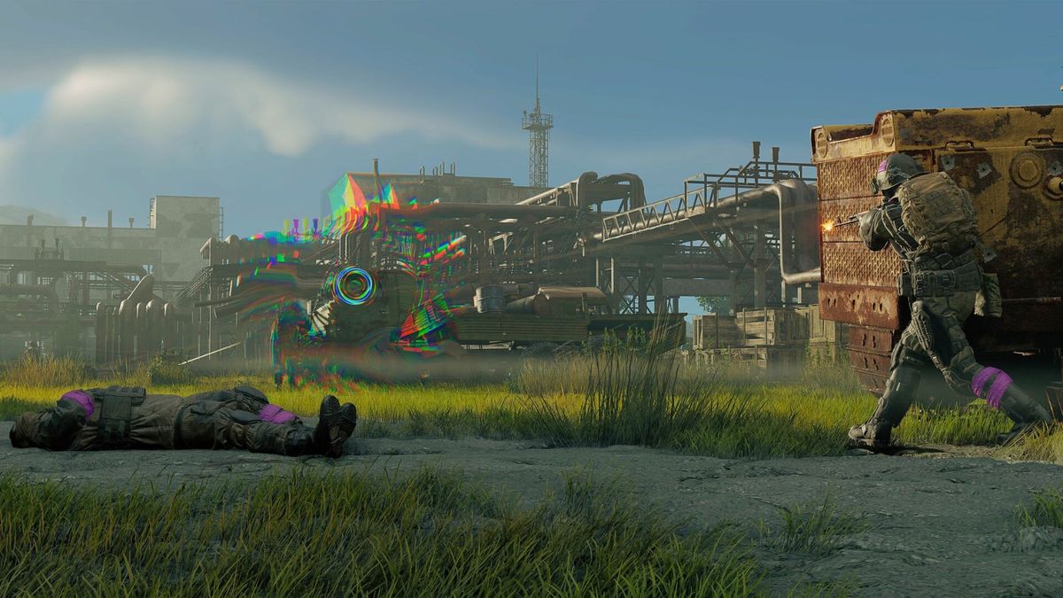 玩家在基地中查看战利品与装备，界面显示活性物质收集进度