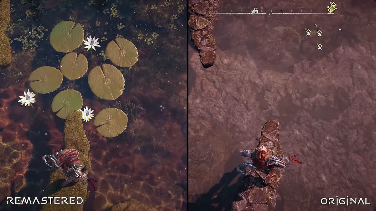 角色面部特写，展示皮肤纹理和发丝细节的提升