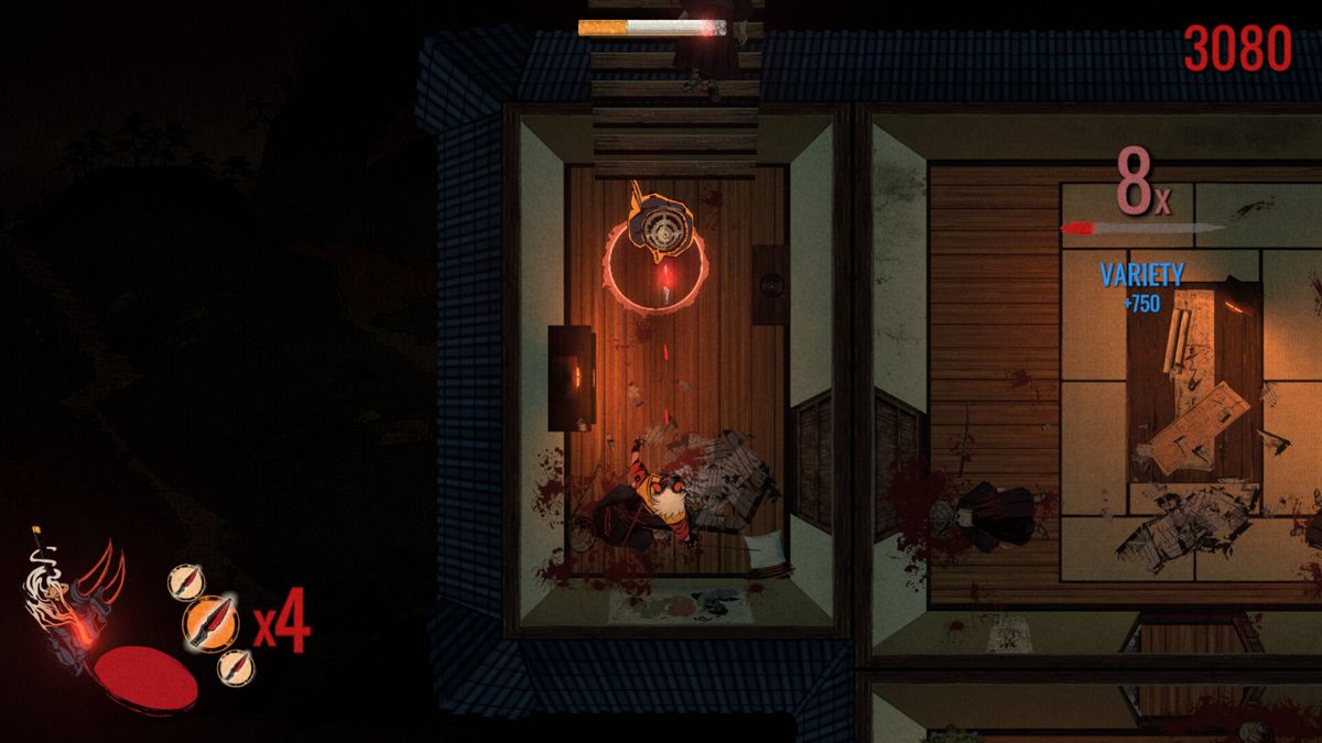 战斗技能释放瞬间，奥义“Girameki”触发，画面充满动态模糊与光影特效