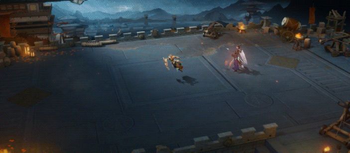 火映云霞技能说明界面，展示行动条提升与打断后触发大招机制