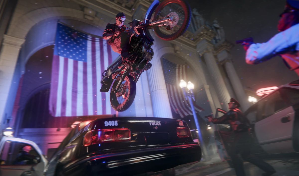 玩家使用斧牛加速器进行游戏的场景，界面显示网络状态良好