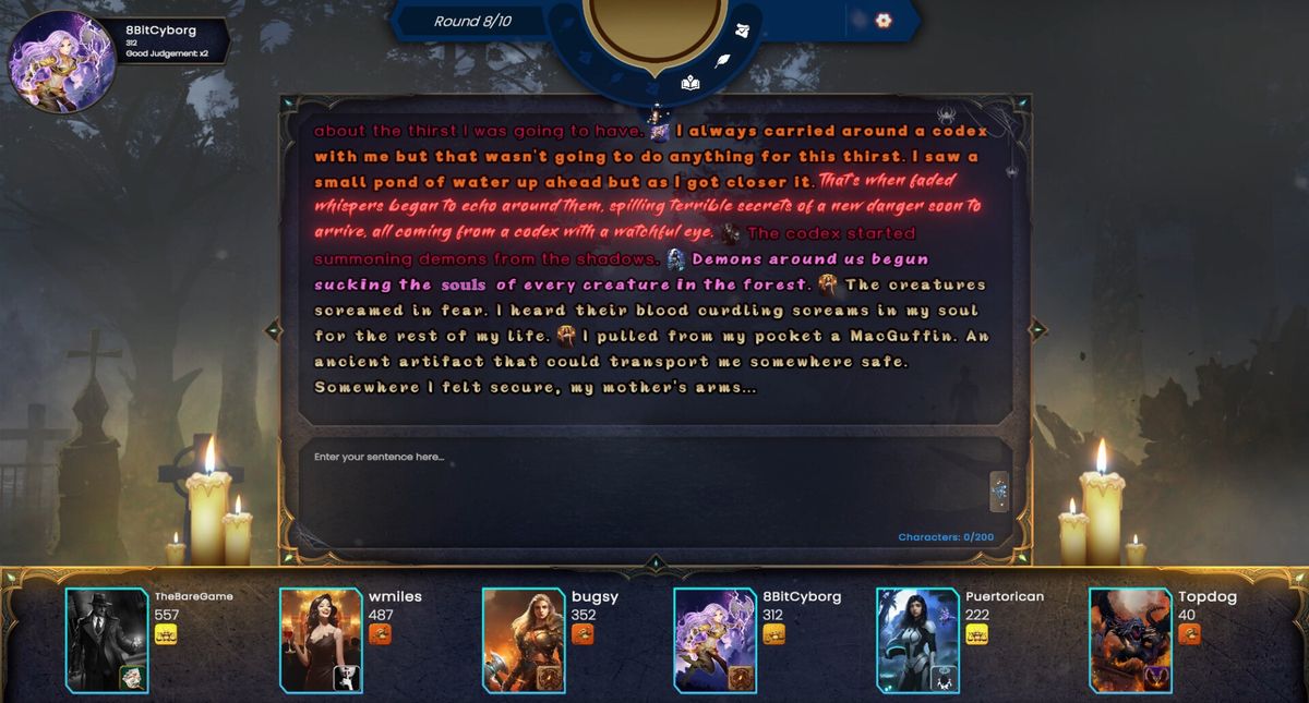 游戏宣传图，展示玩家在不同主题中创作与互动的场景