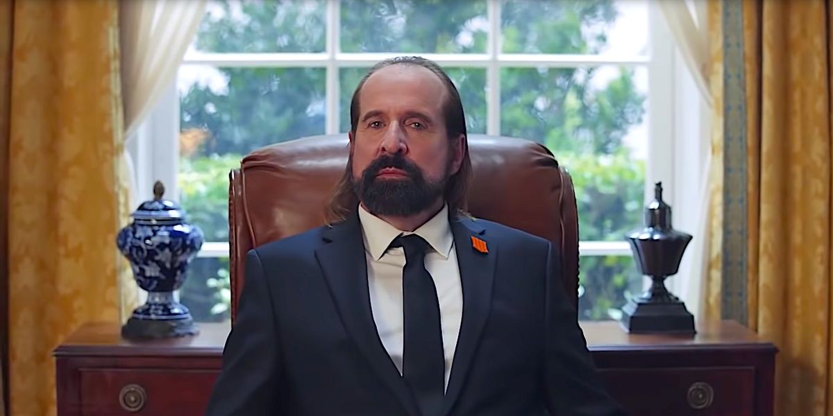 The Replacer角色在不同现实场景中出现，如街头、电视节目、体育赛事等