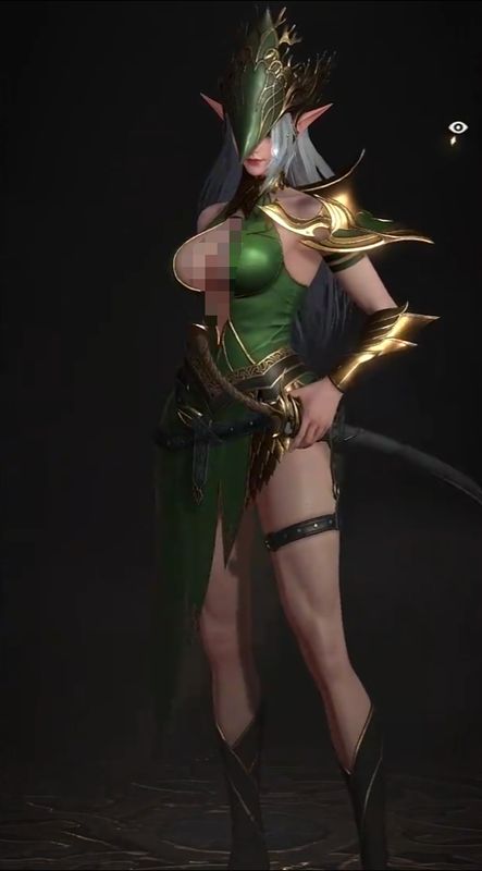 赛拉菲妮释放断荆斩击技能特效，刀光闪烁，周围敌人被击退