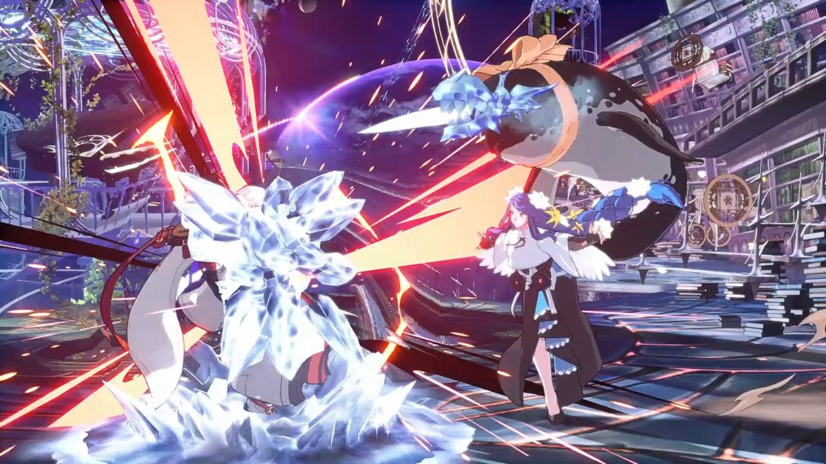 蒂姬与敌方角色激烈对战，战斗场面紧张刺激