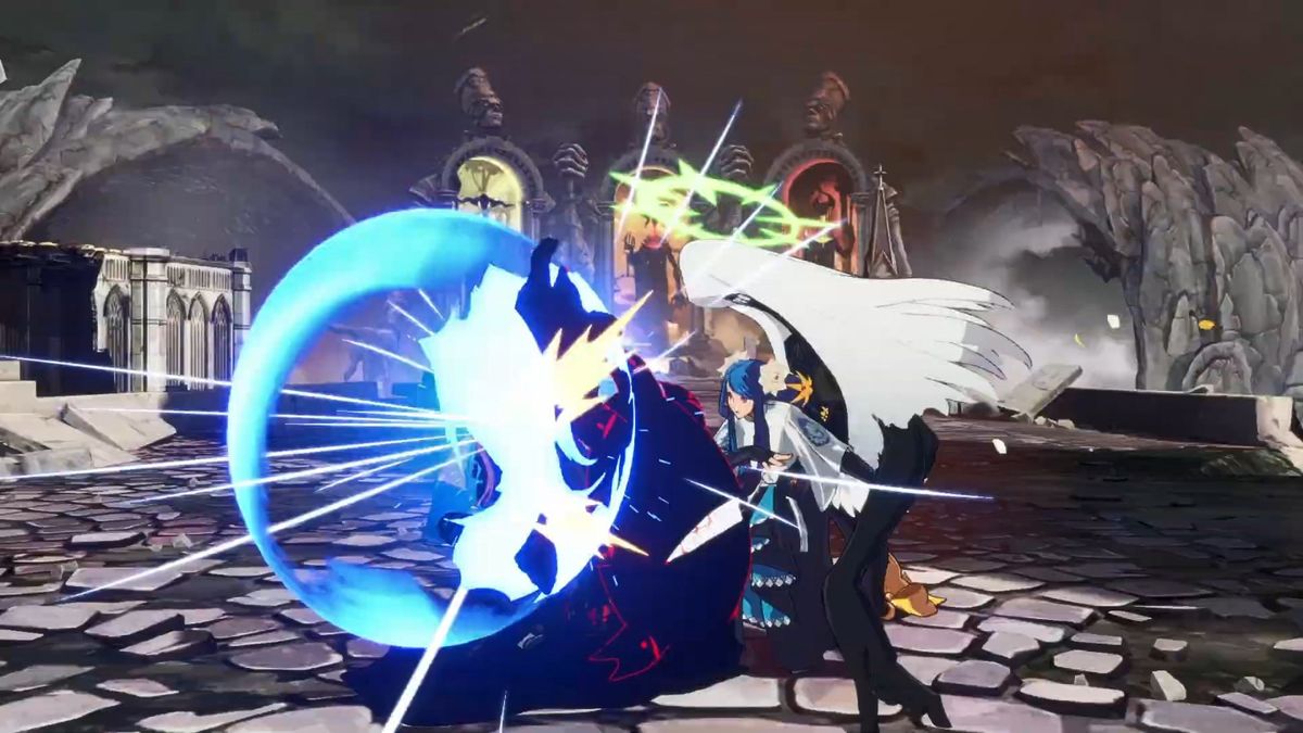 蒂姬空中连击展示，技能组合流畅而富有节奏感