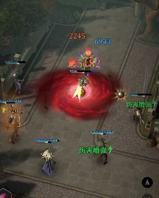 莉拉战斗实战截图，角色释放技能特效华丽，周围敌人被控制