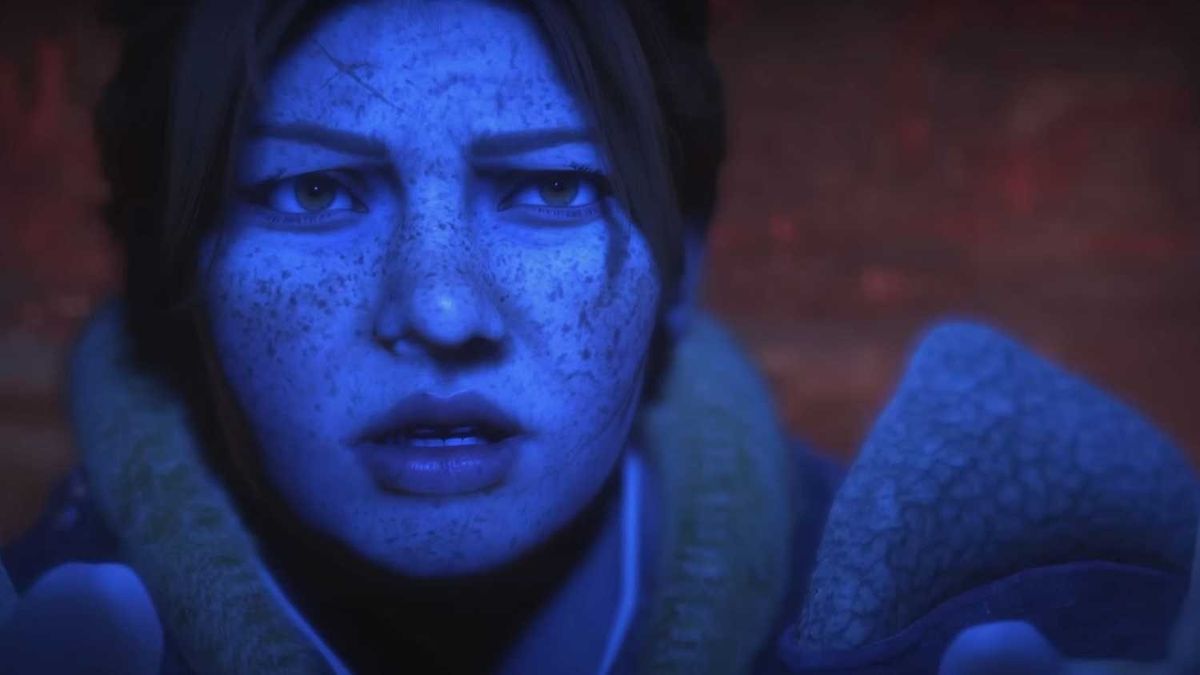 游戏封面艺术图，主角Rook手持武器，背景为神秘的泰达斯世界