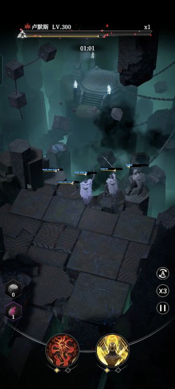 黑骑士在击杀敌人后触发影之力，身形隐匿，攻击速度提升