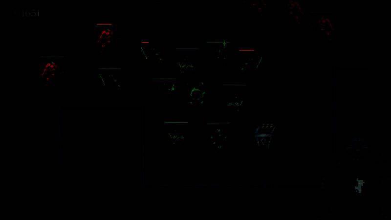 骷髅军团在实时战斗中自动攻击，技能特效绚丽