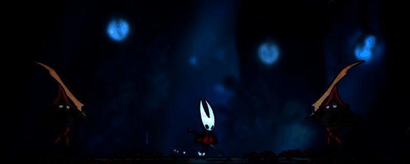 《空洞骑士：丝之歌》卡拉卡沙丘连战战斗场景，玩家角色与红色珊瑚中冒出的敌人激烈交战