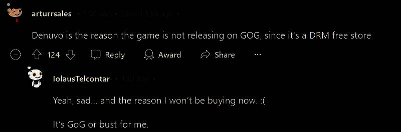 玩家在社交平台发布取消预购的截图，配文表达对D加密的不满