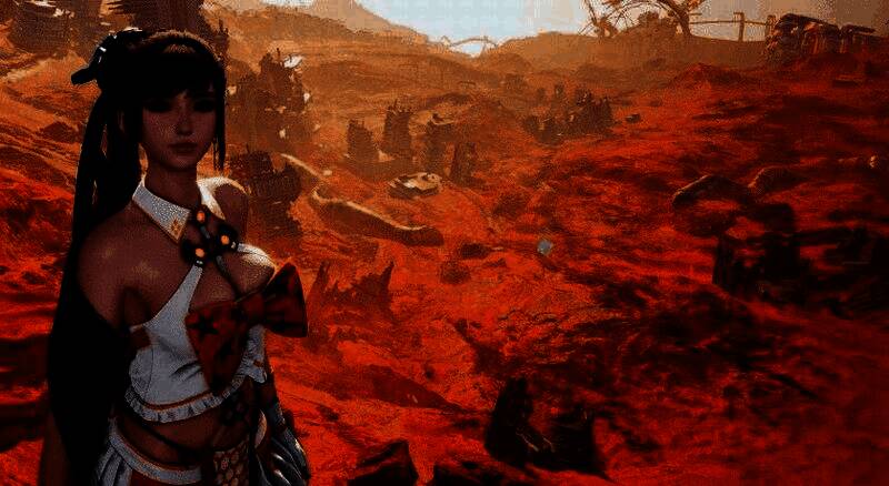 《星刃》女主角伊芙的多种设计草图